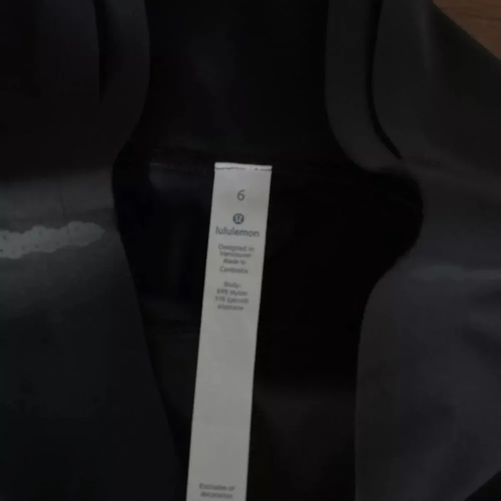 Lululemon Stop Drop & Squat Tight 28” Luxtreme High Rise HR Pant 6 Black VEUC
